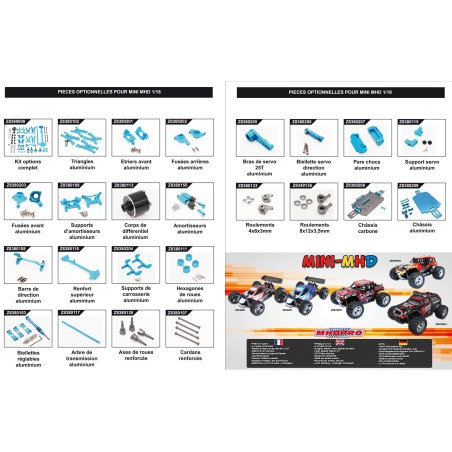 Mini MHD Buggy Red 4WD 1/18 | Scientific-MHD