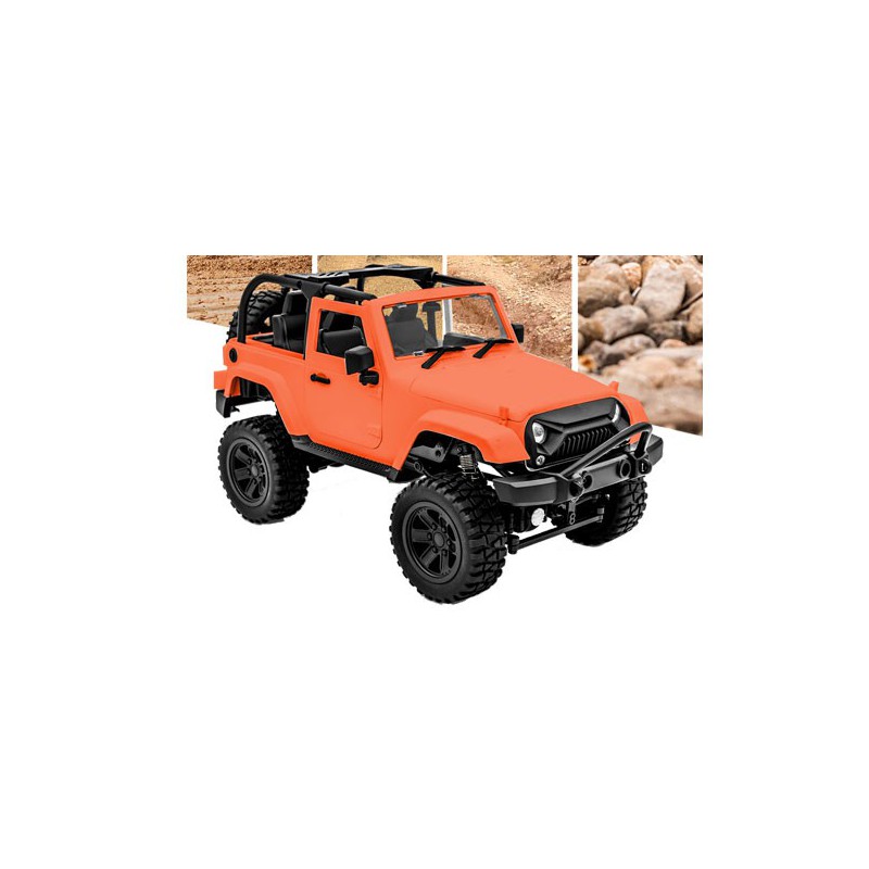 Mini Crawler 4WD Orange Crawler Elektroauto | Scientific-MHD