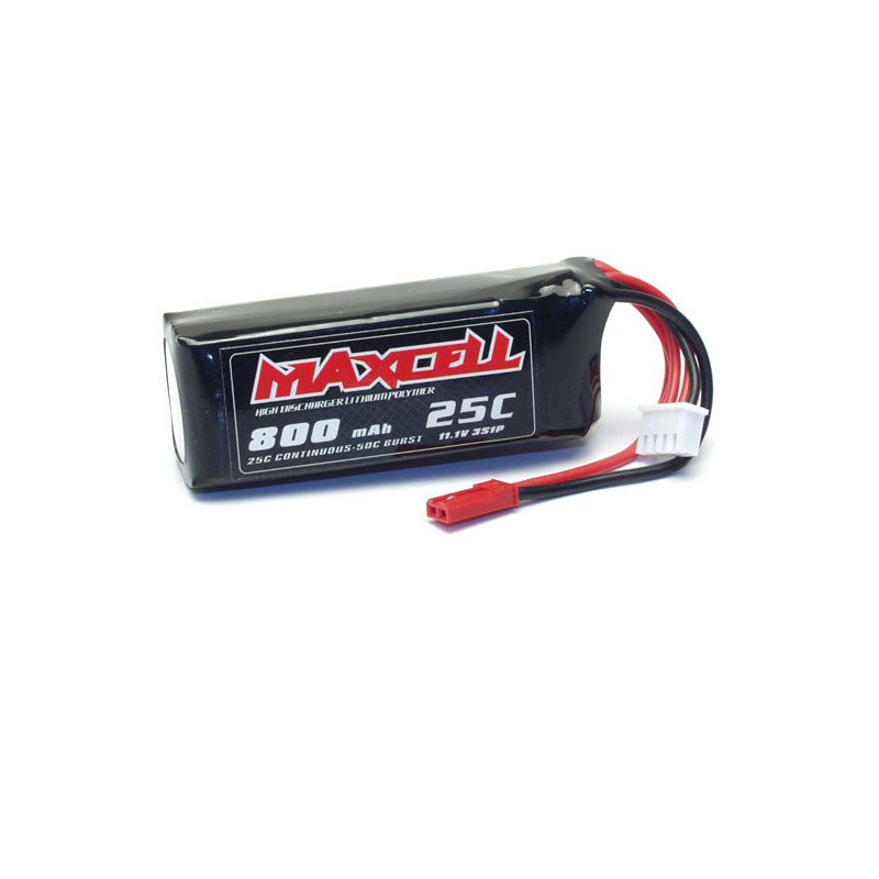 Lipo -Batterie für Rediocmandated Lipo 25C 11,1 V 800 Ma | Scientific-MHD