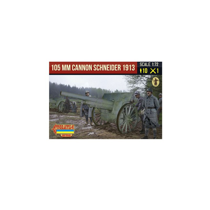 105 -mm -Kanonenschneider 1913 Figurine | Scientific-MHD