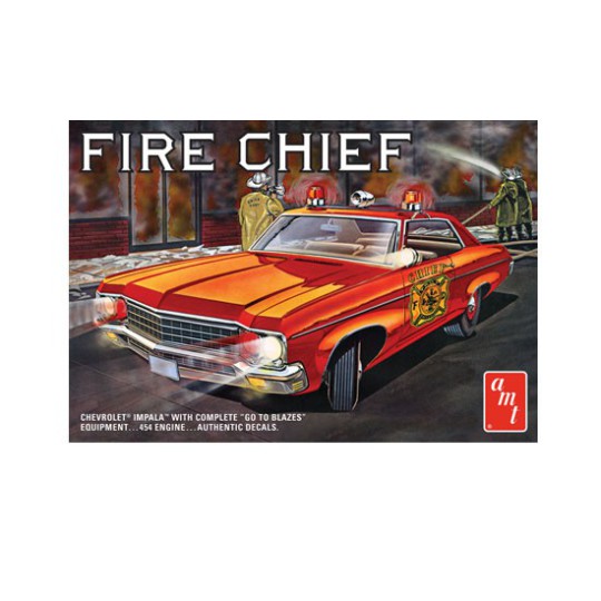 Kunststoffauto Modell 1970 Chevy Impala Feuerwehrchef 1/25 Kunststoffauto Modell 1970 Chevy Impala Feuerwehrchef 1/25 | Scientific-MHD