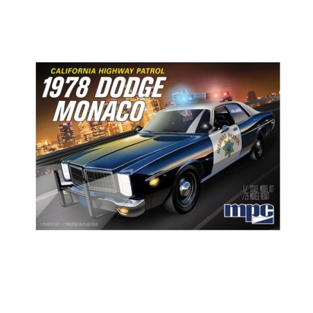 Plastikauto Modell 1978 Dodge Monaco Chp Police Car 1/25 | Scientific-MHD Plastikauto Modell 1978 Dodge Monaco Chp Police Car 1/25 | Scientific-MHD