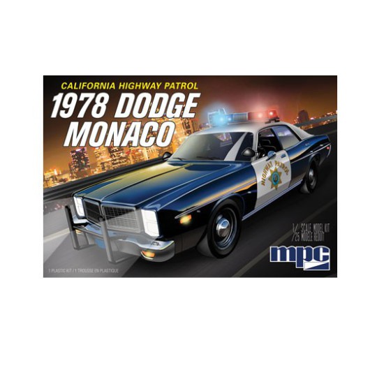 Plastikauto Modell 1978 Dodge Monaco Chp Police Car 1/25 Plastikauto Modell 1978 Dodge Monaco Chp Police Car 1/25 | Scientific-MHD