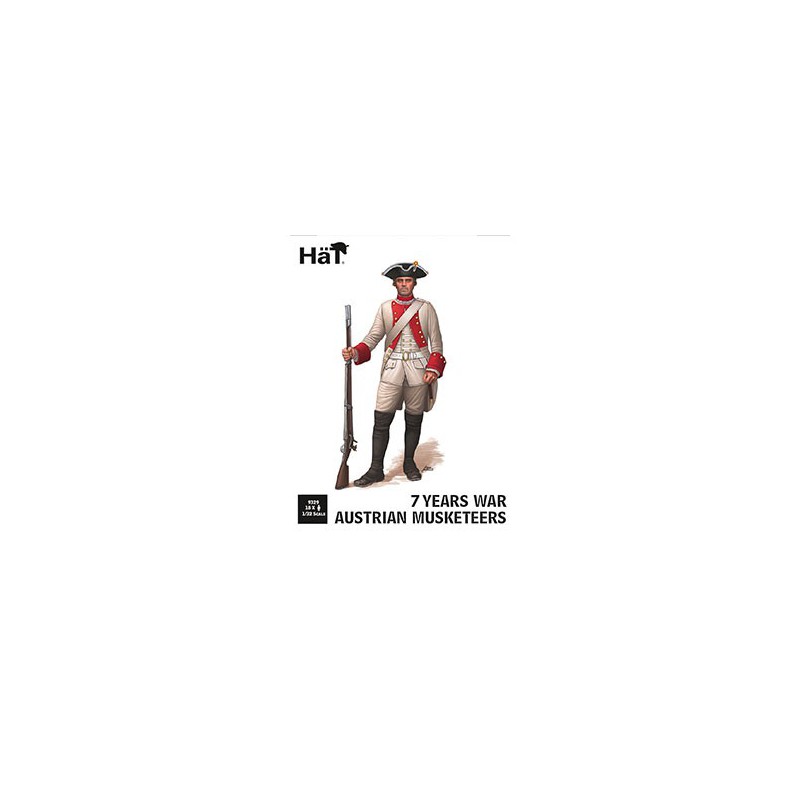 Figur 7 Jahre Krieg Österreichische Musketiere 1/32 | Scientific-MHD