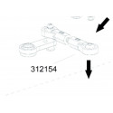 Teil für den Wärmeauto All Path 1/8 Servo/Sauve Servo -Verbindungsstange | Scientific-MHD
