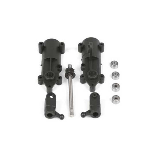 Stück für elektrische Hubschrauber -Gehäuse + Achse + Pale AC | Scientific-MHD