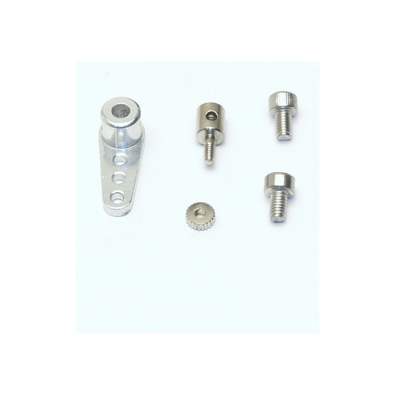 Teil für radio -kontrollierte Segelboot Arm Ruder Aluminium DF | Scientific-MHD