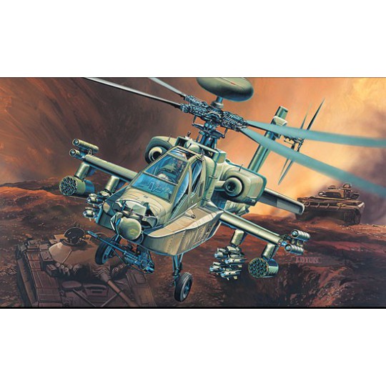 Plastikhubschraubermodell AH-64D Longbow 1/48 Plastikhubschraubermodell AH-64D Longbow 1/48 | Scientific-MHD