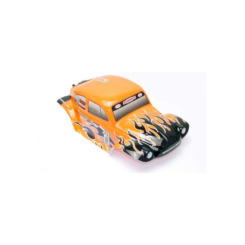 Elektro -Autoraum Alle Pfad 1/10 Carro. Kansas Baja Orange | Scientific-MHD