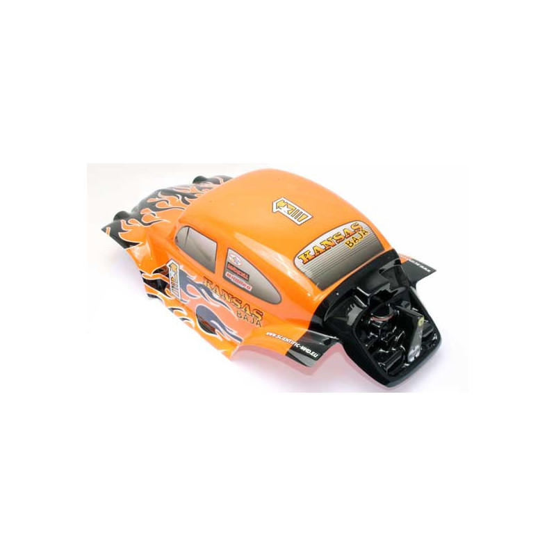 Elektro -Autoraum Alle Pfad 1/10 Carro. Kansas Baja Orange | Scientific-MHD