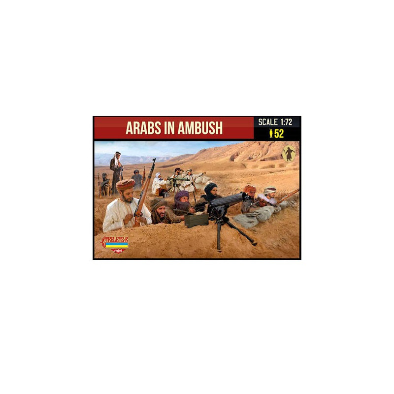 Araber in Hinterhalt 1/72 Figur | Scientific-MHD