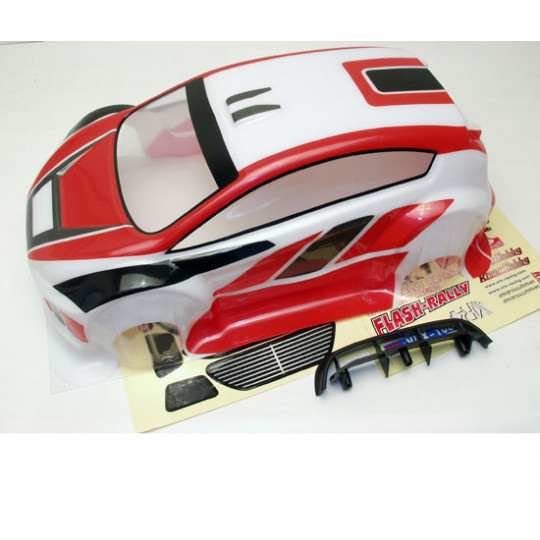 Elektroauto Raum alle Pfad 1/10 Painted Flash Rallye Karosserie | Scientific-MHD