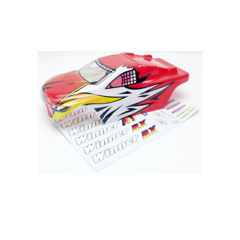 Elektroauto Raum alle Pfad 1/10 roter Körper 2 Truggy | Scientific-MHD