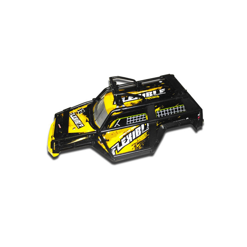 Elektrischer Buggy Room 1/18 gelbe SUV -Karosserie | Scientific-MHD