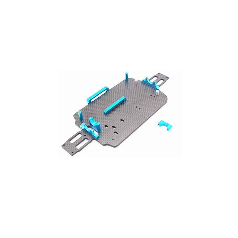 Teil für den elektrischen Buggy 1/18 Mini MHD Carbon Frame | Scientific-MHD