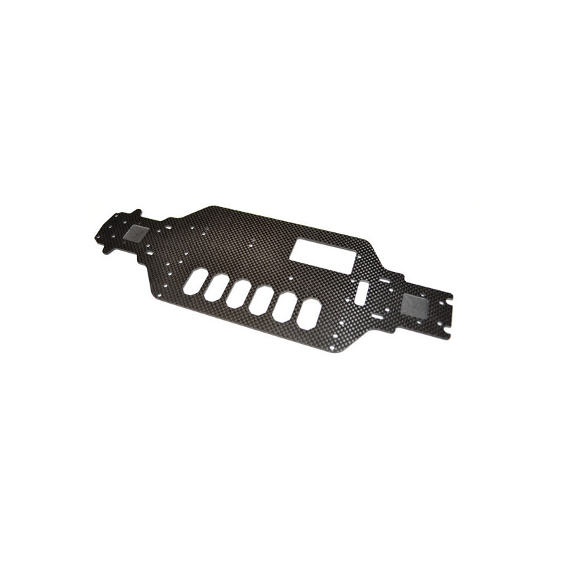 Teil für das elektrische Tracking -Auto 1/10 Carbon Chassis Track | Scientific-MHD