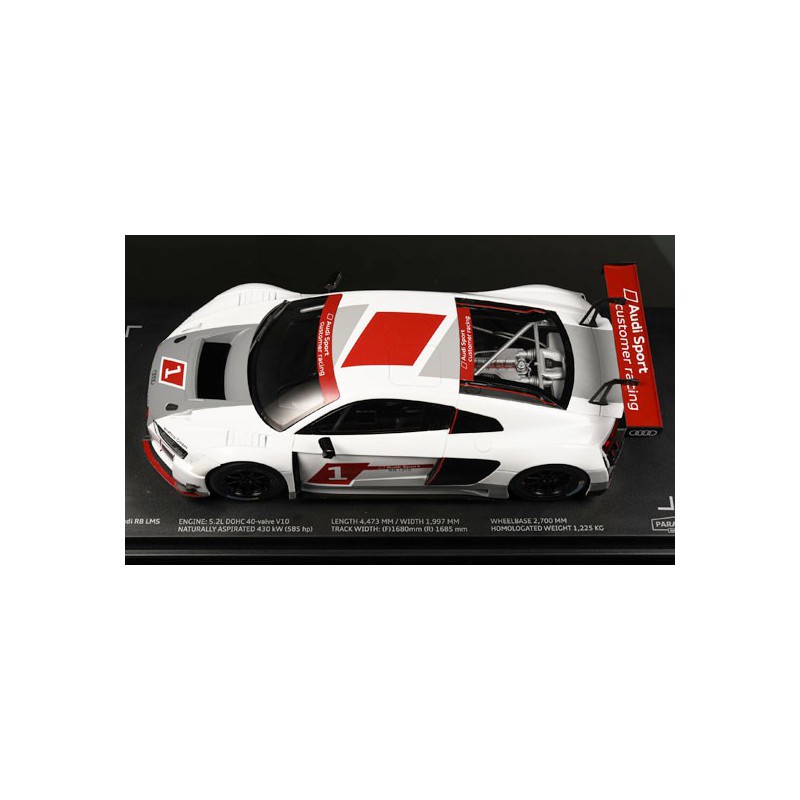 Miniaturauto Die Cast AT1/18 Audi R8 LMS Präsentation Auto | Scientific-MHD