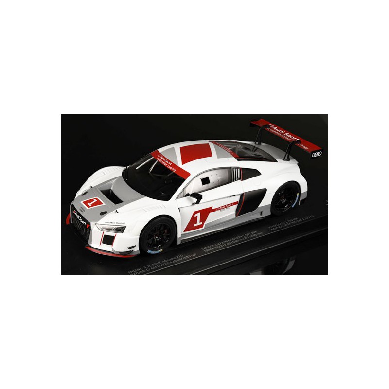 Miniaturauto Die Cast AT1/18 Audi R8 LMS Präsentation Auto | Scientific-MHD
