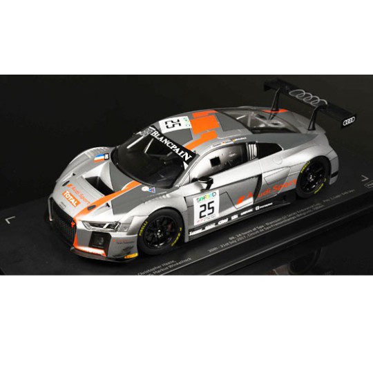 Miniaturauto Die Cast AT1/18 Audi R8 LMS Saintebloc Racing 24H Spa 1/18 | Scientific-MHD