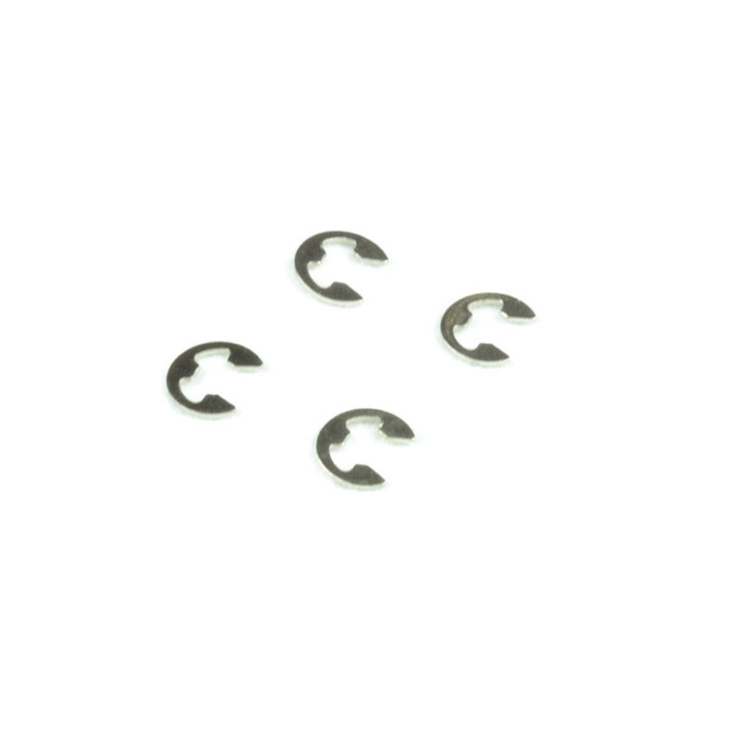 Elektro -Autoraum alle Pfad 1/10 Clips in E 4mm | Scientific-MHD