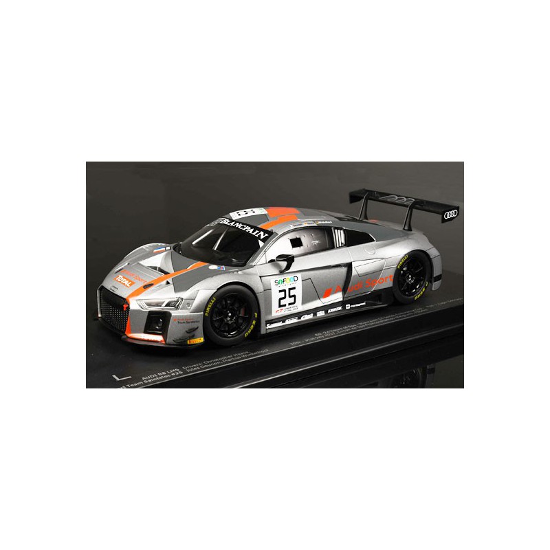 Miniaturauto Die Cast AT1/18 Audi R8 LMS Saintebloc Racing 24H Spa 1/18 | Scientific-MHD