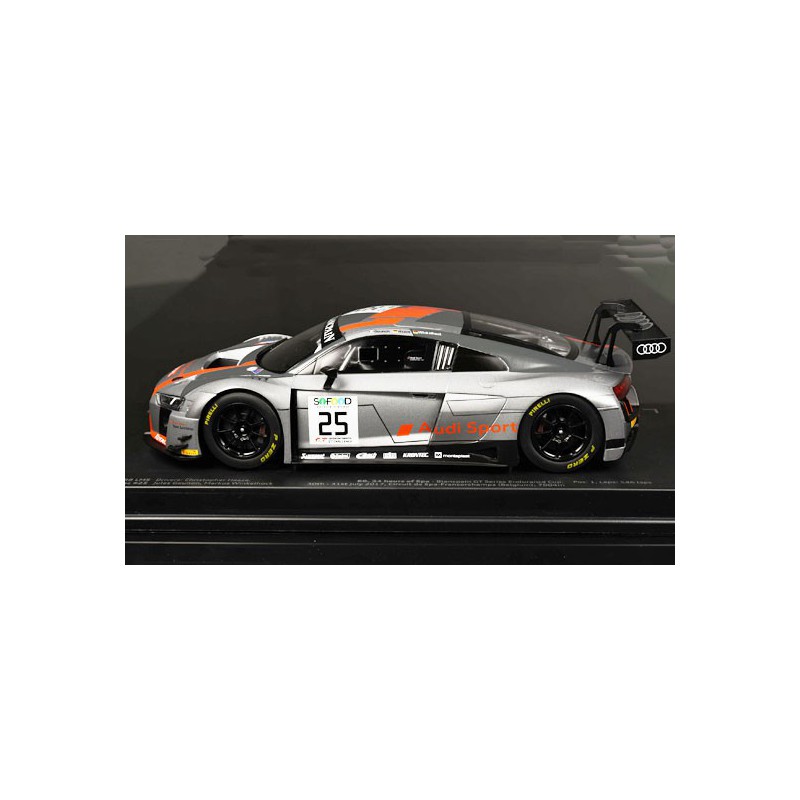 Miniaturauto Die Cast AT1/18 Audi R8 LMS Saintebloc Racing 24H Spa 1/18 | Scientific-MHD