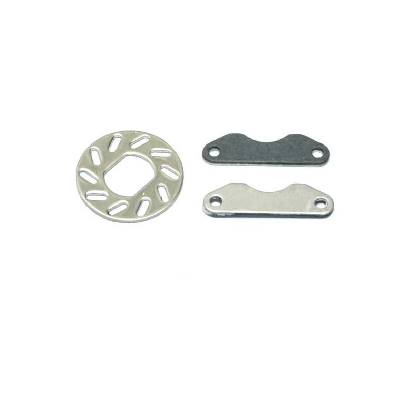 Teil für das Wärmeauto All Path 1/8 Bremsscheibe und Ferrodos | Scientific-MHD