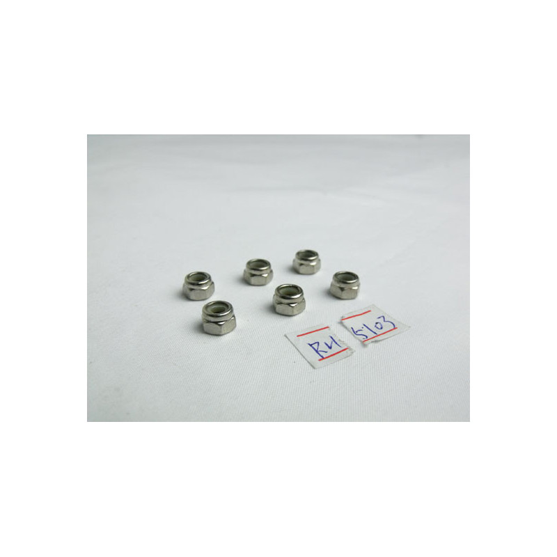 Elektroauto Raum alle Pfad 1/10 Nylstop M4 6pcs Scrunges | Scientific-MHD