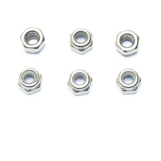 Teil für Elektroauto All Path 1/10 Ecrous Nystop M2.5 6pcs | Scientific-MHD