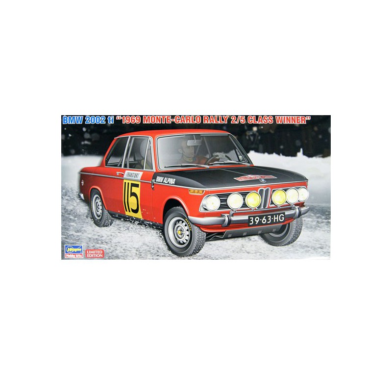 BMW 2002 Ti 1/24 Plastikautoabdeckung | Scientific-MHD