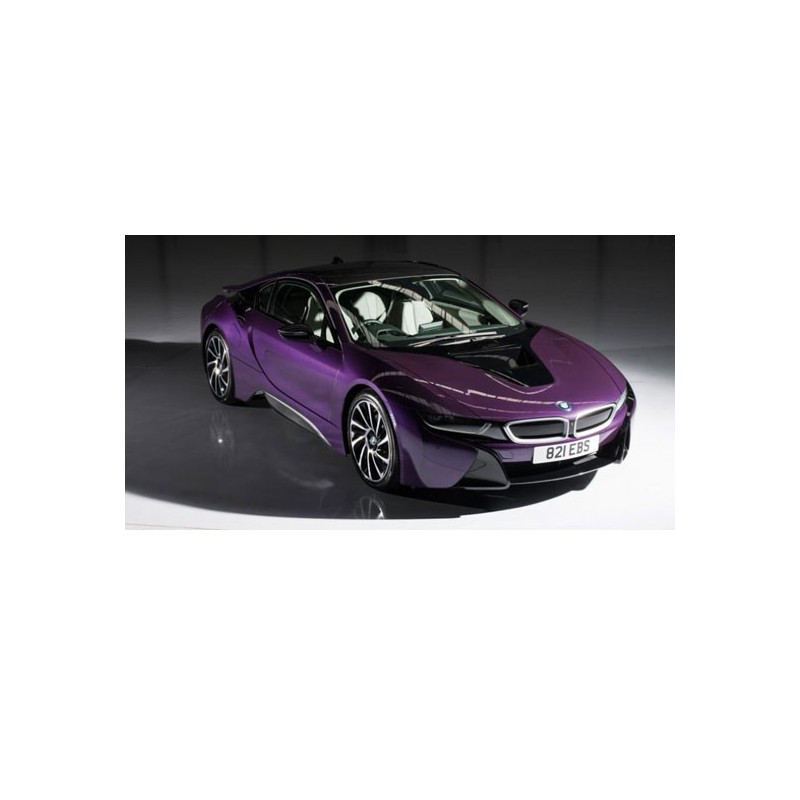 Miniaturauto -Würfel AT1/18 BMW i8 Purple Pearl (Lhd) 1/18 | Scientific-MHD