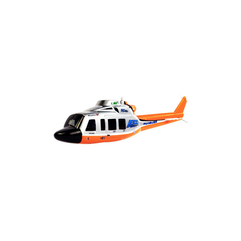 Teil für elektrische Hubschrauber Rumpf A-300 Orange & Silber | Scientific-MHD