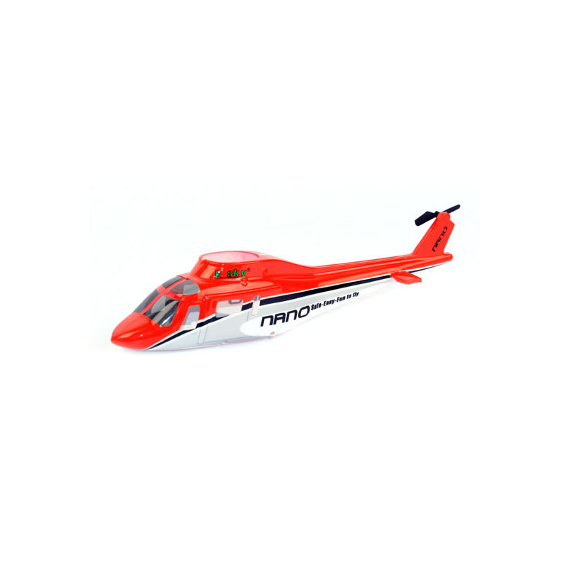 Stück für elektrische Hubschrauber Rumpf Nano -Rotmodell | Scientific-MHD