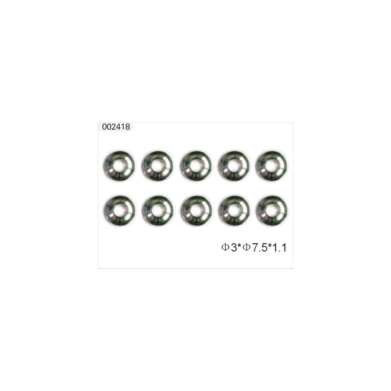 Teil für HB Electric Helicopter 3 x 7,5 x 1,1 | Scientific-MHD