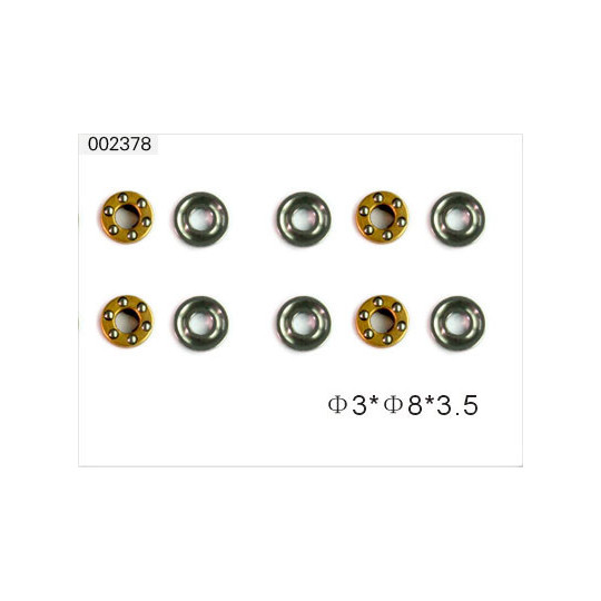 Teil für HB Electric Helicopter 3 x 8 x 3,5 | Scientific-MHD