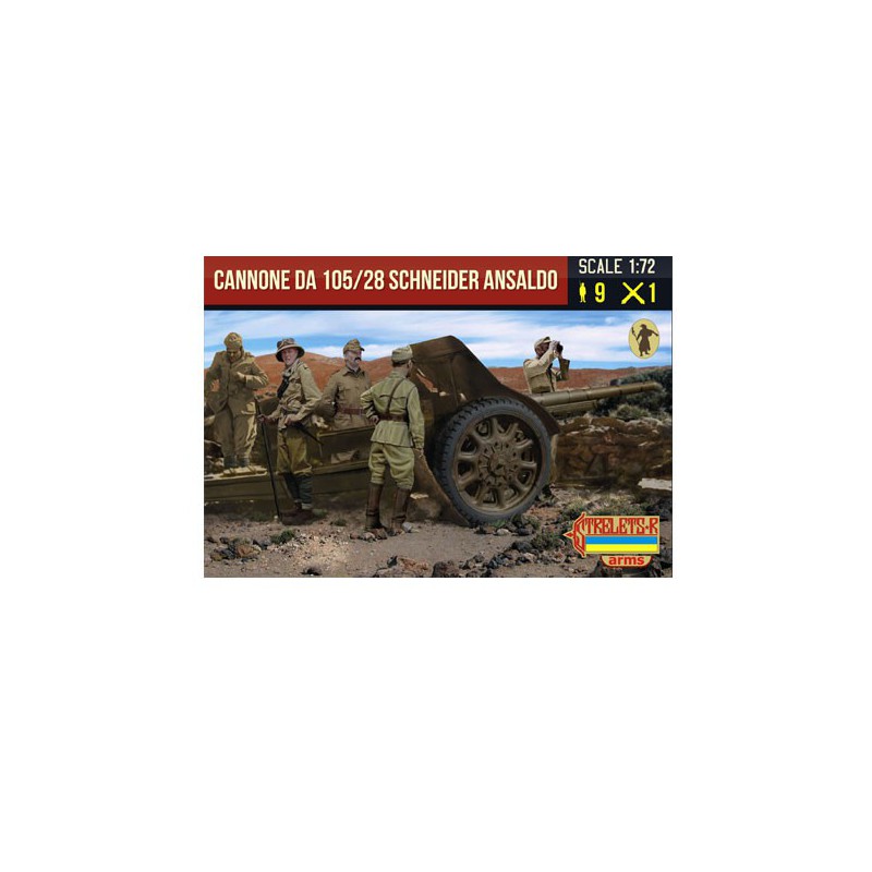 Kanone da 105/28 Schneider Ansaldo Figur | Scientific-MHD