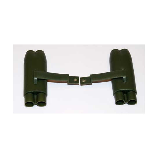 Stück für Hughes 500 Olive Green Raketen Hughes 500 Raketen | Scientific-MHD