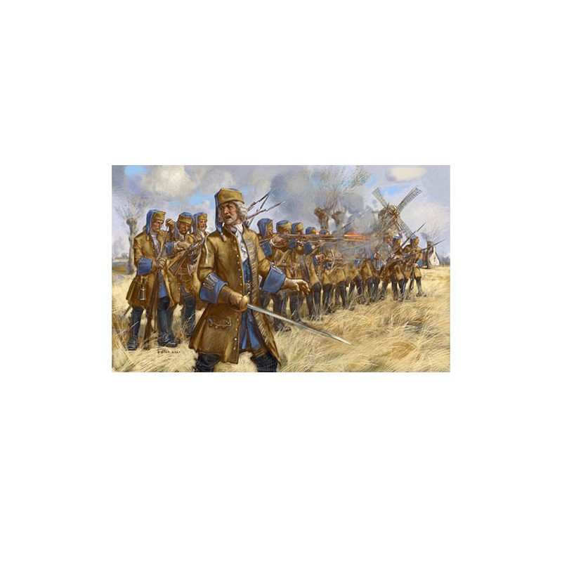 Figur entsorgte französische Dracoons in Gefecht 1/72 | Scientific-MHD