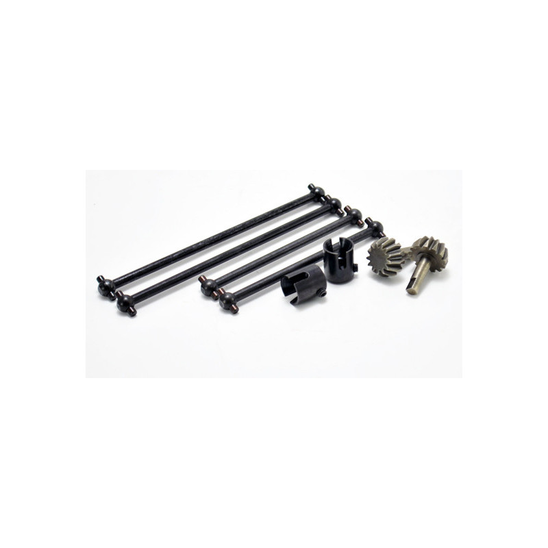 Teil für Elektroauto Alle Pfad 1/10 Option Trans -System. Verstärkt | Scientific-MHD