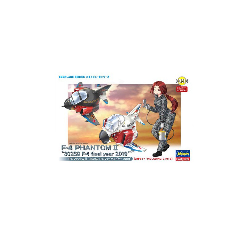 Plastic Science-Fiction-Modell F-4 Phantom II "302SQ F-4 Finales Jahr 2019" | Scientific-MHD
