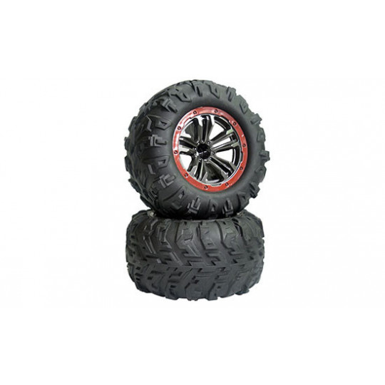 Elektroauto -Raumpaar von Zielrädern | Scientific-MHD