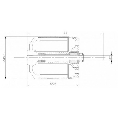 Elektromotor DM3630 Kv650 Motor | Scientific-MHD