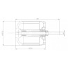 Elektromotor DM3630 Kv650 Motor | Scientific-MHD