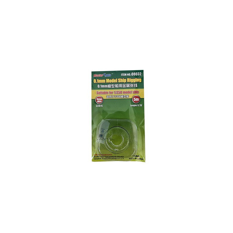 Zubehör für das Modellieren von Draht für Bootedurchmesser 0,1 mm | Scientific-MHD