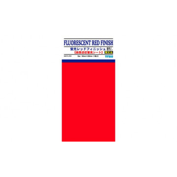 Materialien für Modellfluo Red Finishplatte | Scientific-MHD