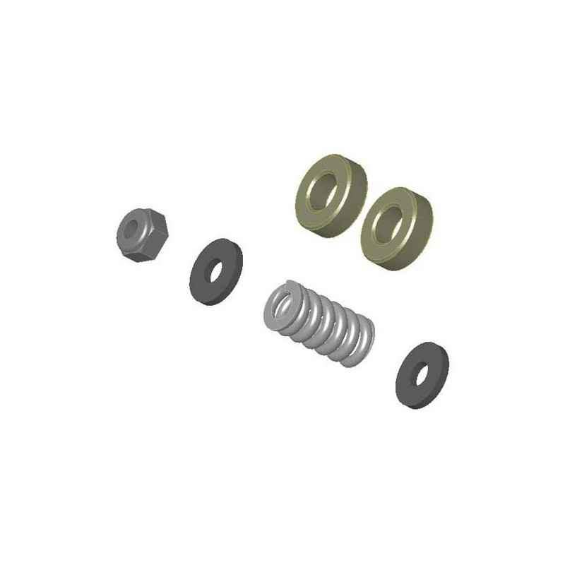 Teil für den Wärmewagen All Path 1/10 Slipper Metall -Zimmer | Scientific-MHD