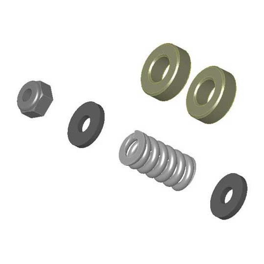 Teil für den Wärmewagen All Path 1/10 Slipper Metall -Zimmer | Scientific-MHD