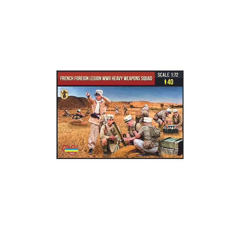 Französische französische ausländische Legion im Zweiten Weltkrieg 1/72 | Scientific-MHD
