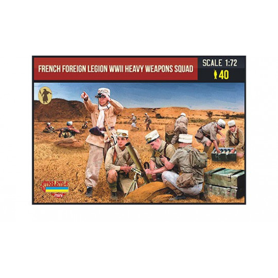 Französische französische ausländische Legion im Zweiten Weltkrieg 1/72 | Scientific-MHD