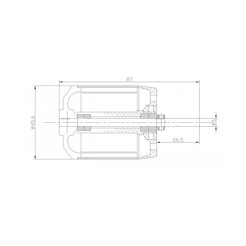 Elektromotor DM3635 Kv400 Motor | Scientific-MHD